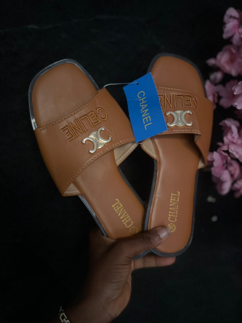 Chanel Celine slippers