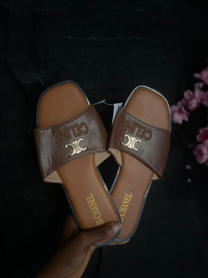 Chanel Celine slippers