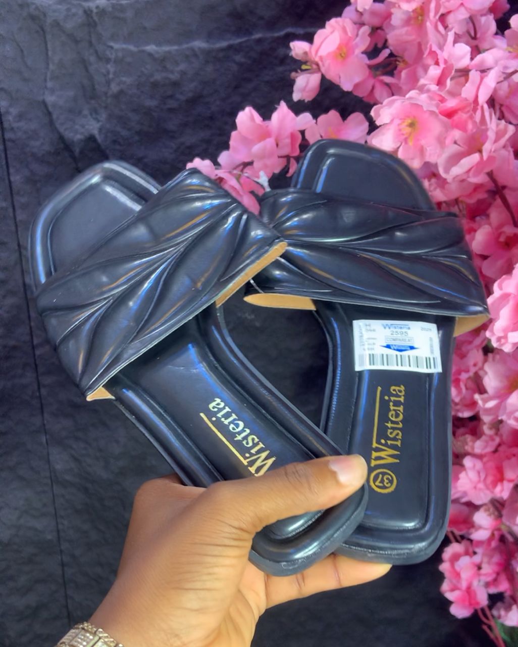 Wisteria Slide Slippers
