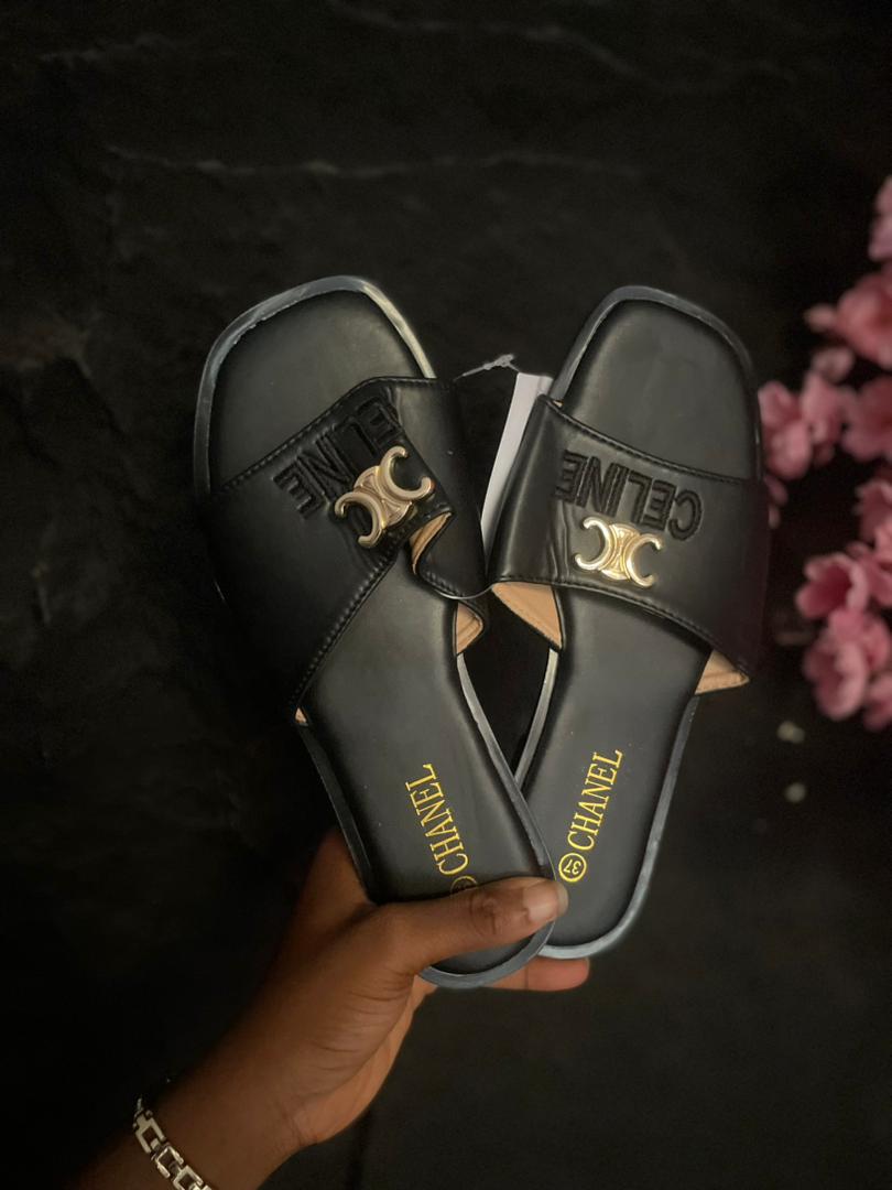 Chanel Celine slippers